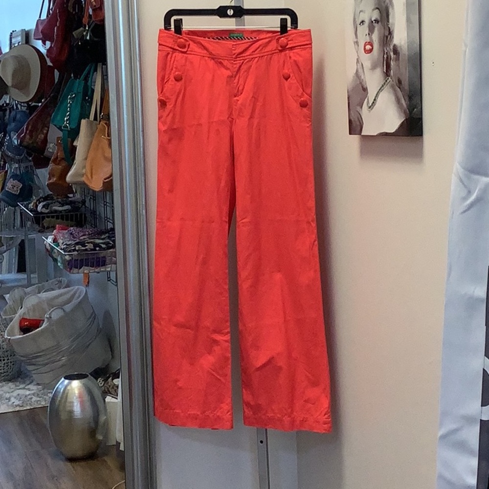 Lily Pulitzer Melon Colored Jeans, Womens Size 6